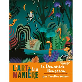 L'art à la manière du Douanier Rousseau - Cartes à gratter  - pochette avec accessoires