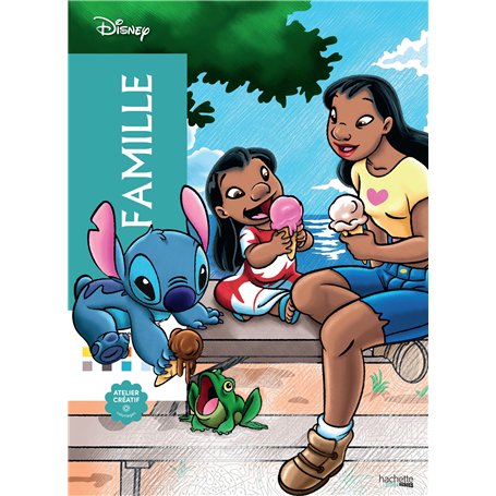 Coloriages mystères Disney - Famille