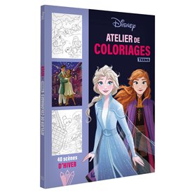 DISNEY TEENS - Atelier de coloriages - Scènes d'hiver