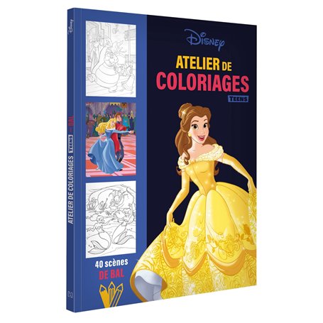 DISNEY TEENS - Atelier de coloriages - Scènes de Bal