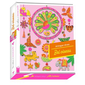 Les ateliers d'Ariane Butto - attrape-rêves Bel oiseau - coffret avec accessoires