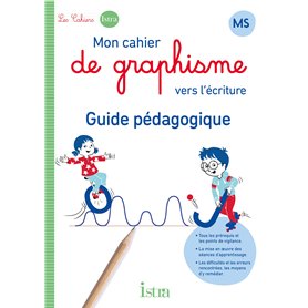 Mon cahier de graphisme vers l'écriture MS - Guide pédagogique - Ed. 2024