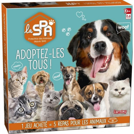 Spa adoptez-les tous - Jeu de société - LANSAY 37,99 €