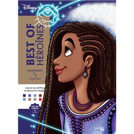 Coloriages mystères Disney - Best of Héroïnes