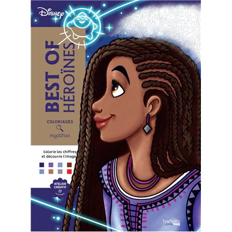 Coloriages mystères Disney - Best of Héroïnes