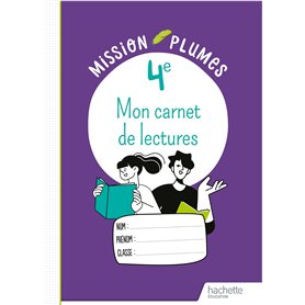 Mon Carnet de lectures 4e - Cahier élève - Ed. 2024