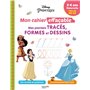 Disney - Princesses - Mon cahier effaçable - Mes premiers tracés