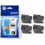 Pack de 4 Cartouches d'encre LC421VAL - BROTHER - Noir. Cyan. Magenta et Jaune c 44,99 €