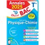 Annales Objectif BAC 2025 - Spécialité Physique-Chimie - sujets et corrigés