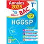 Annales Objectif BAC 2025 - Spécialité HGGSP - sujets et corrigés
