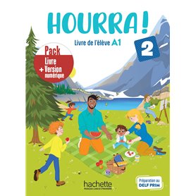 Hourra ! 2 - Pack Livre de l'élève + Version numérique (A1)