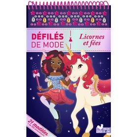 Licornes et fees - bloc spirale