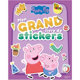 Peppa Pig - Mon grand livre de stickers