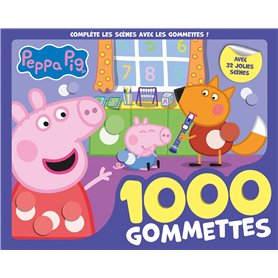 Peppa Pig - 1000 gommettes