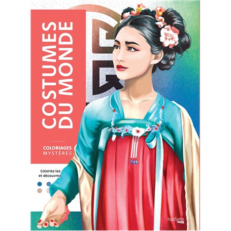 Coloriages mystères - Costumes du monde