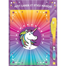 Petit cahier et stylo magique