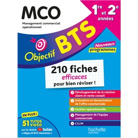Objectif BTS MCO - 210 fiches efficaces pour bien réviser - 2025