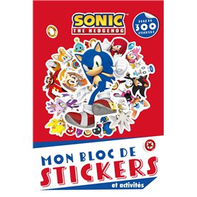 Sonic - Bloc de stickers et activités