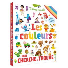 DISNEY BABY - Mon Cherche et Trouve - Les Couleurs -  Plus de 90 éléments à trouver