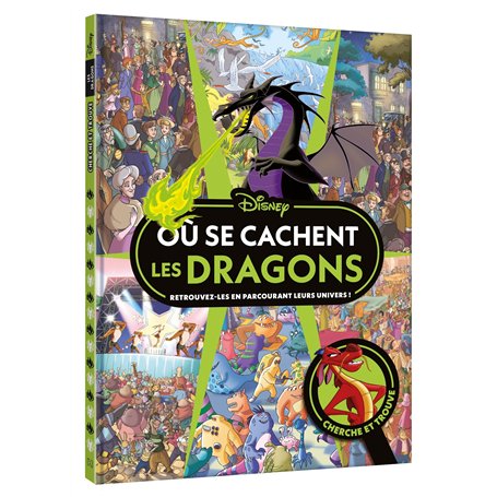 DISNEY - Où se cachent les dragons ? - Cherche et trouve
