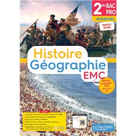 Histoire-Géographie-EMC-2de Bac Pro (manuel) - Éd. 2025