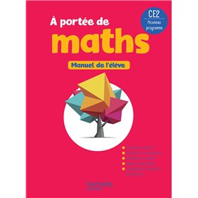 Le nouvel A portée de maths CE2 - Livre élève - Ed. 2025