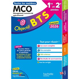 Objectif BTS MCO (1re et 2e années) - Toutes les épreuves