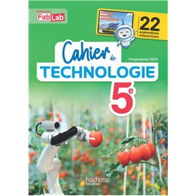 Cahier de Technologie 5e - Ed. 2025