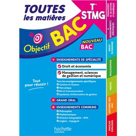 Objectif BAC 2026 - Terminale STMG Toutes les matières