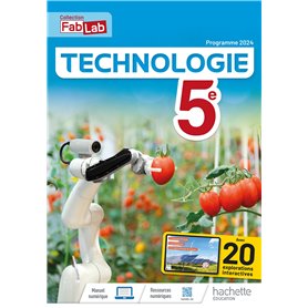 Technologie 5e - Livre élève - Ed. 2024