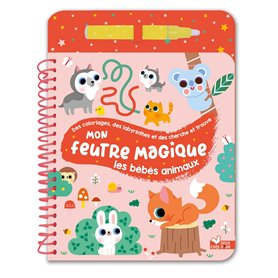 Mon feutre magique bébés animaux - avec feutre à réservoir d'eau