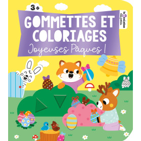 Gommettes et coloriages Joyeuses Pâques !