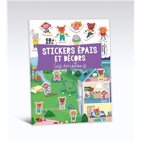 Stickers épais et décors - Les émotions