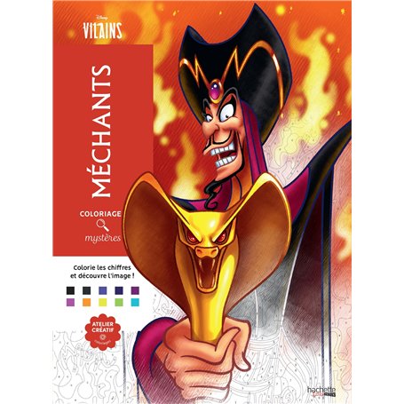 Coloriages mystères Disney - Méchants