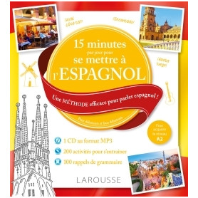 15 minutes par jour pour se remettre à l'espagnol + CD