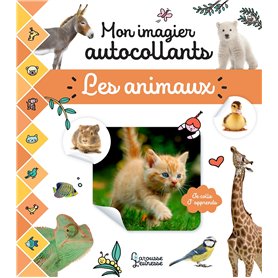 Mon imagier autocollants - Les animaux