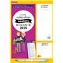 Le petit calendrier mensuel famille organisée 2025