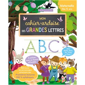 Mon cahier ardoise 100 % syllabique GRANDES LETTRES