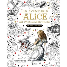 Alice au pays des merveilles - Un livre à colorier