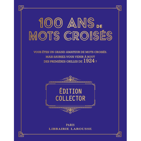 100 ans de Mots Croisés