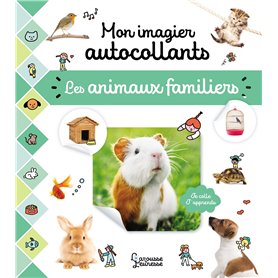 Mon imagier autocollants - Animaux familiers