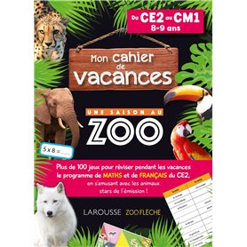 Cahier de vacances UNE SAISON AU ZOO CE2-CM1