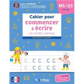Cahier pour commencer à écrire MS GS