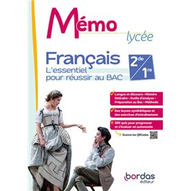 Mémo Lycée - Français 2de / 1re - 2024 - Cahier - élève