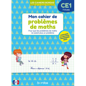 Mon cahier de problèmes de maths CE1