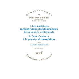 1. Les positions métaphysiques fondamentales de la pensée occidentale. 2. Pour s'exercer à la pensée philosophique.