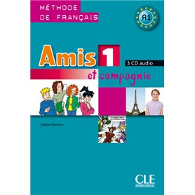 Cd collectif amis et compagnie1 de francais 3 cd audio