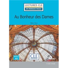 Lecture Au bonheur des dames niveau A2 + CD audio