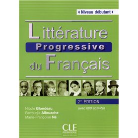 Littérature progressive niveau débutant + CD nouvelle couverture