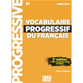 Vocabulaire progressif du français débutant + appli 3è éd.